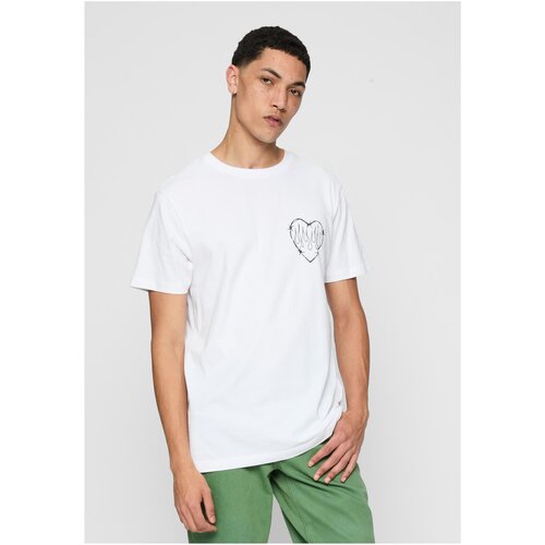 Mister Tee White Burning Hearts T-shirt Slike
