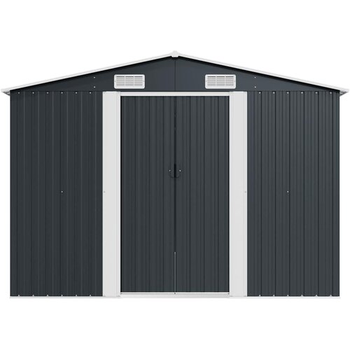  Vrtno spremi&amp;scaron;te 257 x 580 x 181 cm metalno antracit Slike