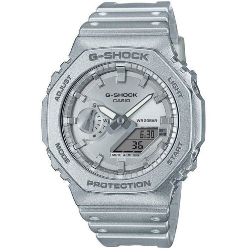Casio Analogne ure G-SHOCK Srebrna Slike
