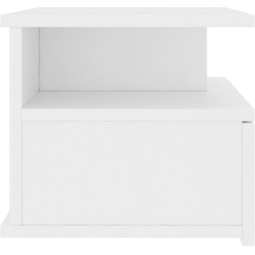  noćni ormarići 2 kom bijeli 40x31x27cm konstruirano drvo Slike