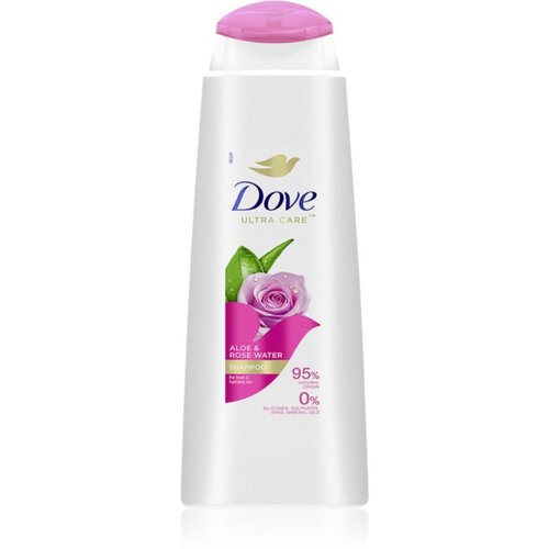 Dove Aloe &amp;amp; Rose Water &amp;scaron;ampon za sjaj i hidrataciju 400 ml Slike