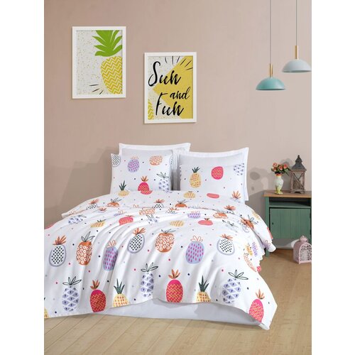Lessentiel Maison komplet posteljine iva, 200x235 cm, &amp;scaron;arena Slike