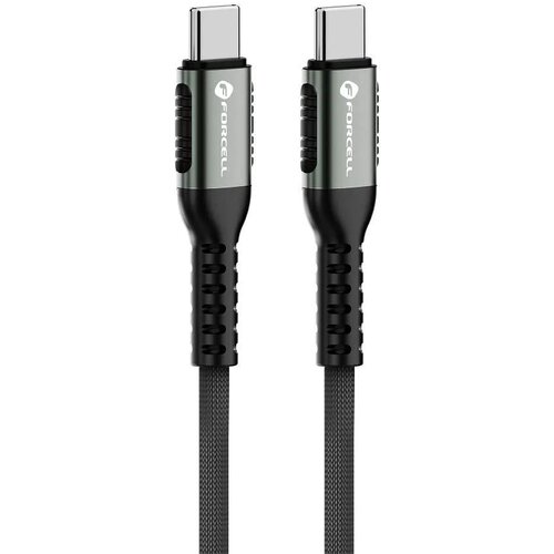 forcell F-ENERGY C263 kabel tip C na tip C QC4.0 PD 5A 240W Cafule 3m črna Cene