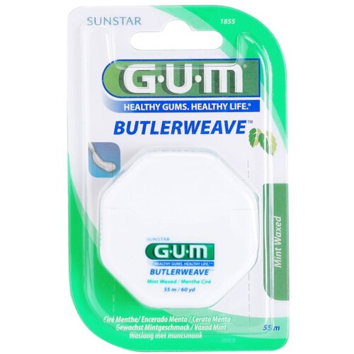 GUM Butlerweave konac za zube s voskom s okusom metvice 55 m Cijene