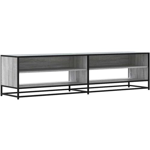 Maison Chic TV omarica - TV enota - Televizijska omarica siva sonoma 180,5x40x46 cm inženirski les, (21700656) Slike