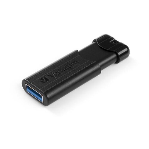 Verbatim UFV49318 64GB DRIVE 3.0 PINSTRIPE BLACK 49318 usb memorija Slike