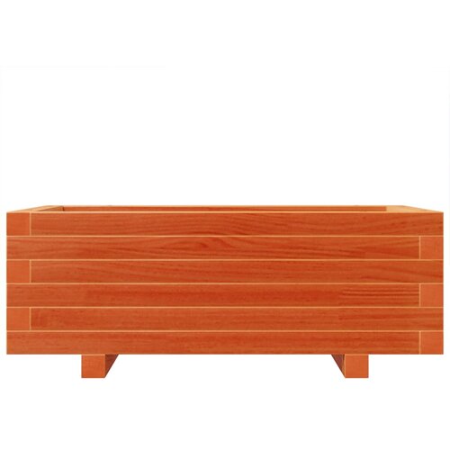 Vrtna sadilica vo&amp;scaron;tano smeđa 70 x 40 x 26,5 cm masivna borovina Slike