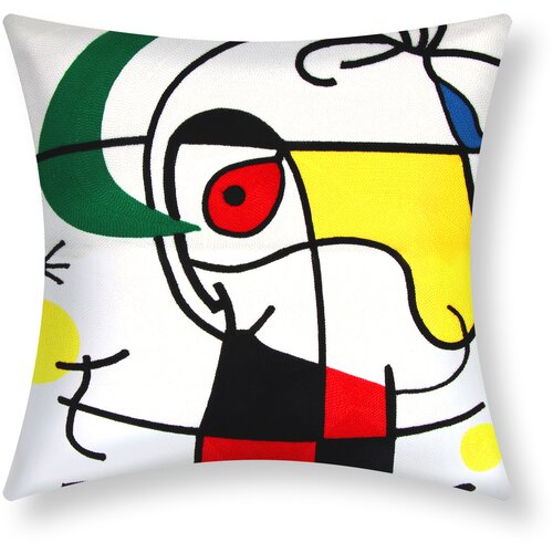AVIZAR Set 2 Art Enigma Vezene prevleke za blazino 45x45 cm, Večbarvno, (21747246) Cene