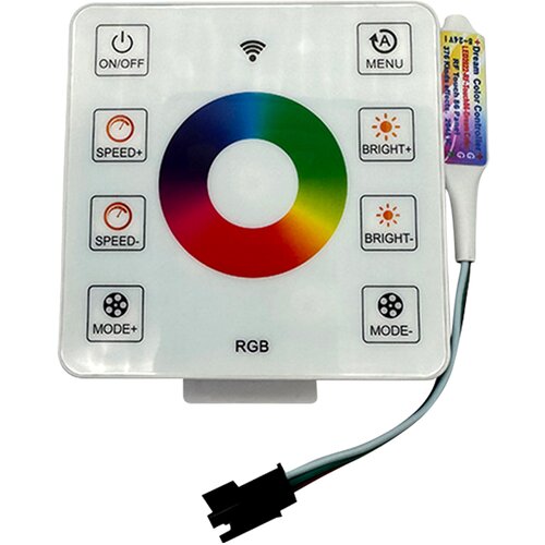 Smartled kontrola za digitalne led trake rgb rf zidna 5 24V 2048 376 mode Slike