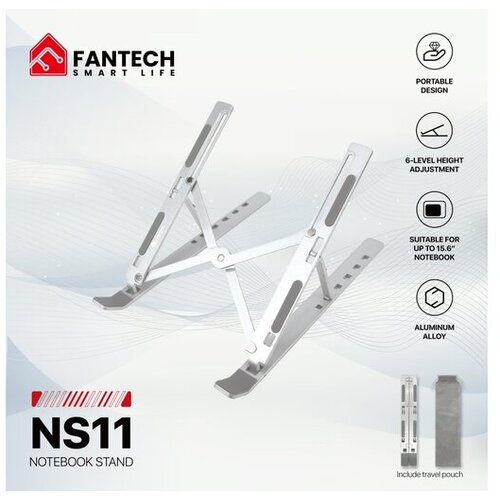  Laptop stalak Fantech NS11 srebrni Slike