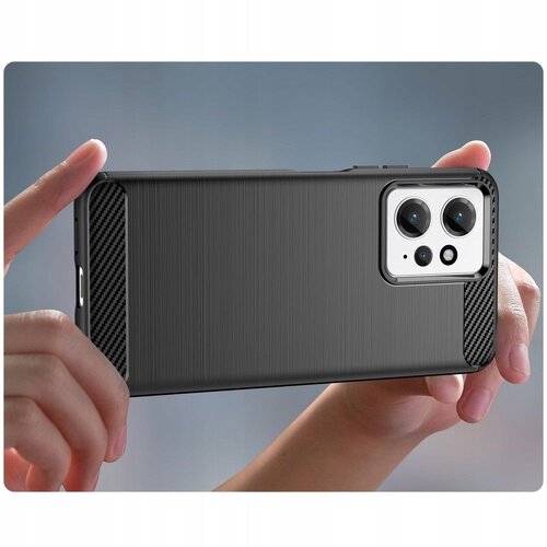 TECH-PROTECT TPUCARBON OVITEK ZA XIAOMI REDMI NOTE 12 4G / LTE črn Slike