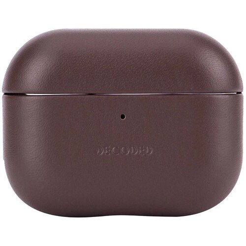 Oem Decoded, Ovitek za AirPods Pro 3 iz usnja, eleganten dizajn, Aircase serija, Rjava, (5000227543) Cene
