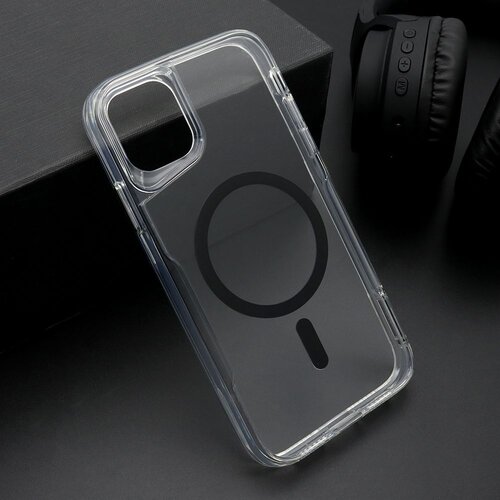 Maska aura magsafe za iphone 11/ crna Slike