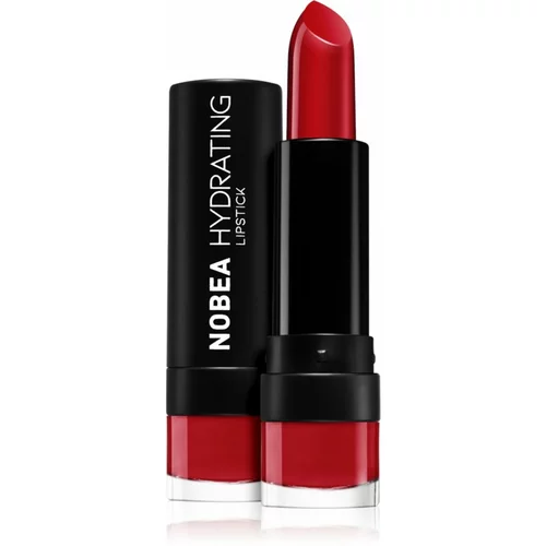 NOBEA Day-to-Day Hydrating Lipstick vlažilna šminka odtenek Scarlet Red #L13 4,5 g