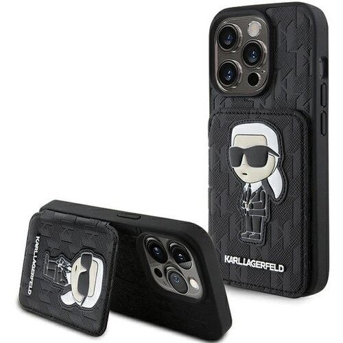 Karl Lagerfeld SAFFIANO OVITEK OVITEK ZA IPHONE 15 PRO ČRNA, (21897095) Cene