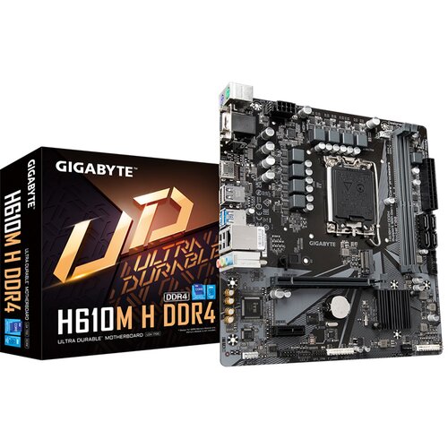 Gigabyte MB H610M H DDR4 1.1 Intel H610;LGA 1700; 2xDDR5;VGA,HDMI;micro ATX Cijene