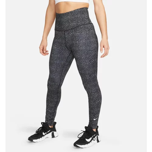 Nike Sportske hlače bazalt siva / crna