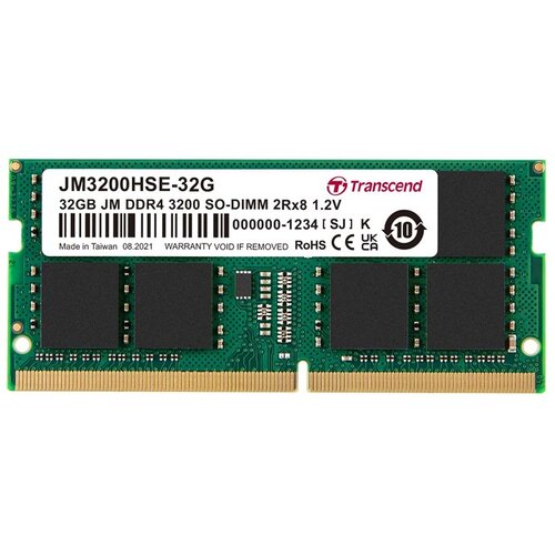 Transcend JetRam DDR4-3200 SO-DIMM 32GB Cijene