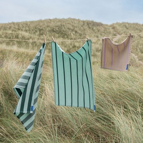Mette Ditmer Denmark Bombažne kuhinjske krpe v kompletu 2 ks 50x70 cm Stripes &amp;ndash; Slike