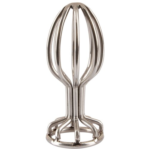 Anos Metal Cage Butt Plug 6,8cm Cene