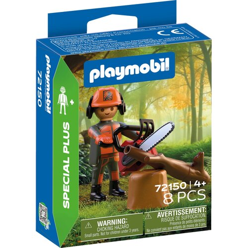 Playmobil 72150 - gozdar z motorno žago - 1 k. Cene