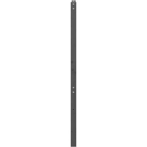  Uzglavlje za krevet sivo 166 x 4 x 100 cm od masivne borovine Slike