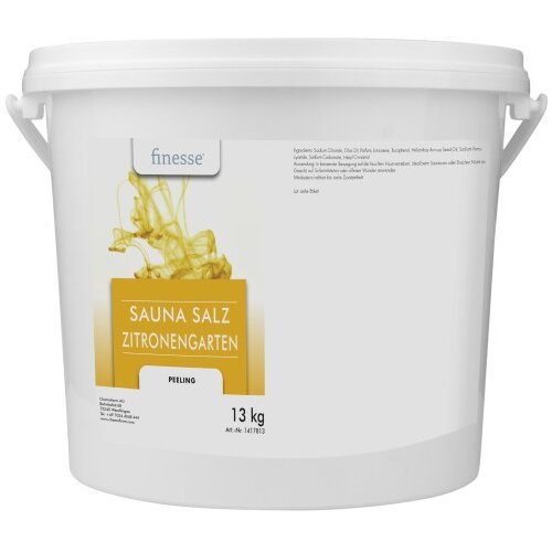 CHEMOFORM finesse&reg; Piling sol za savno, limonin vrt, 13 kg Cene