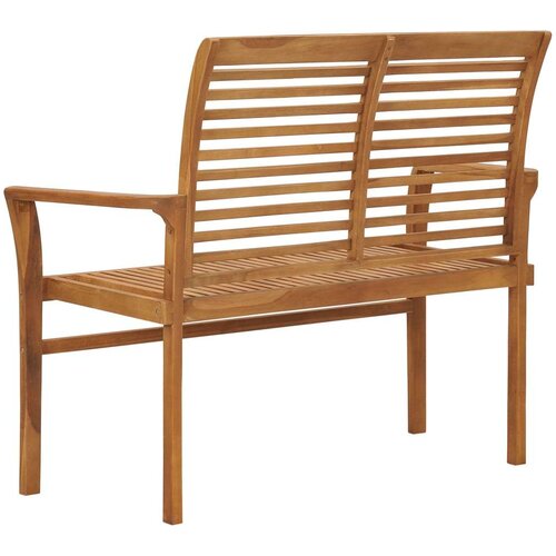  Klupa 112 cm od masivne tikovine Slike