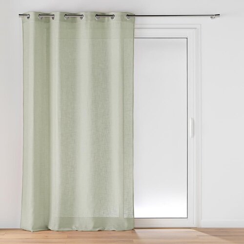Douceur d int&amp;eacute;rieur Zelena prosojna zavesa 140x240 cm Cloris &amp;ndash; Slike