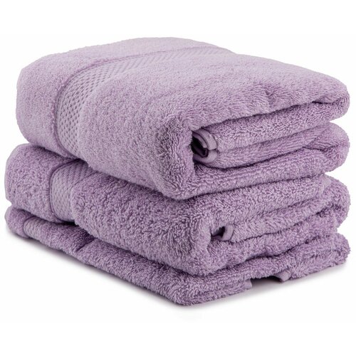  colorful - lilac lilac towel set (3 pieces) Cene