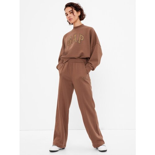 GAP Straight Sweatpants with Logo - Women's Slike