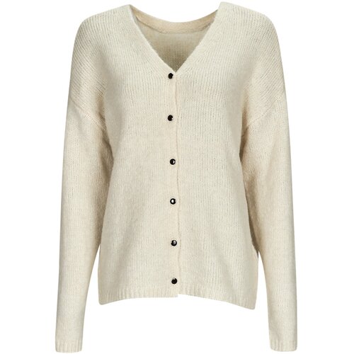Only Telovniki &amp;amp; Jope ONLSIPA LS REVERSIBLE CARDIGAN CS KNT Bež Slike