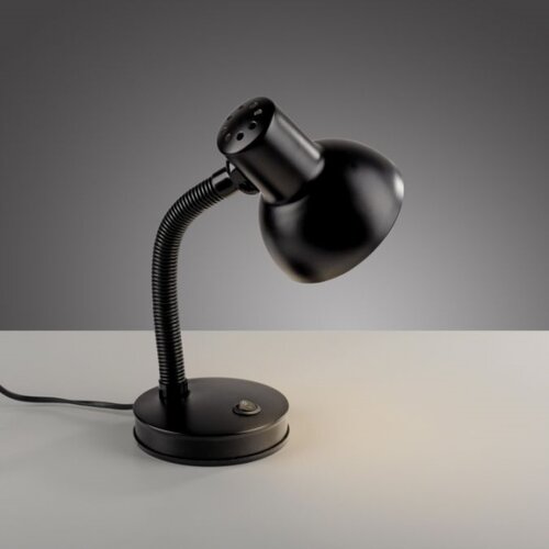 Just LIGHT. 11080-18 - Fleksibilna stona lampa FLEXI 1xE27/25W/230V crna Slike