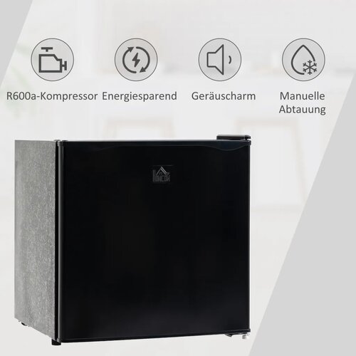 Mini zamrzivač 35 L samostojeći 45 W -14 do -24℃ 47 x 44 2 x 48 8 cm crni Slike