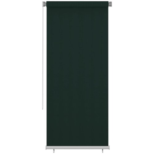  Vanjska roleta za zamračivanje 100 x 230 cm tamnozelena HDPE Slike
