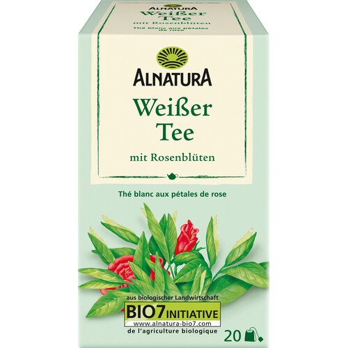 BIO beli čaj z vrtničnimi listi - 20 čajnih vrečk Cene