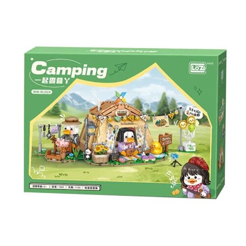 LOZ Tent Camping Cene