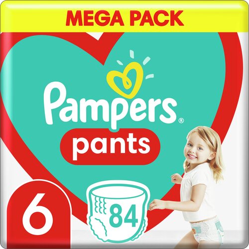 Pampers Pants Pelene, Mega Box, Veličina 6, Extra Large, 84 komada Cene
