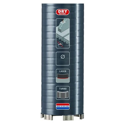 Carat dijamantska krunasta burgija za suvo busenje Ø52X300X5/4