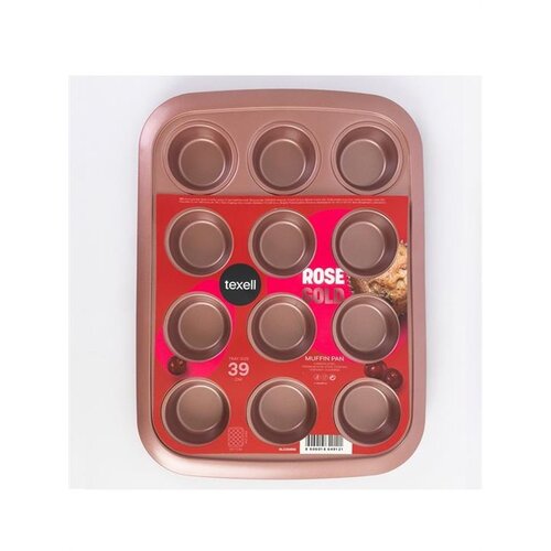 Olimp Sport Modla za mafine i projice 12 rupa Texell Rose Gold TPRG-M320 Cene