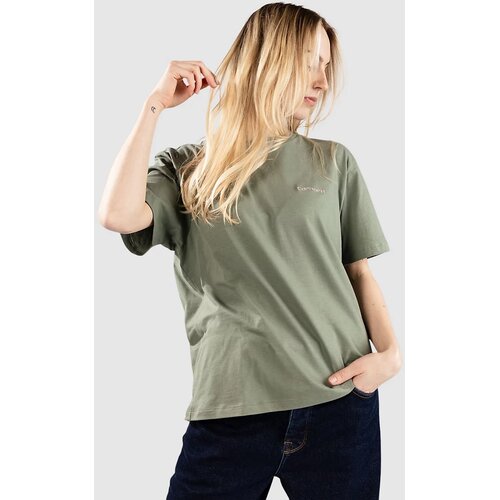 Carhartt WIP Script Embroidery T-shirt park / hortensia Cene