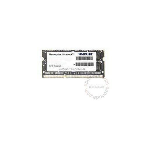 Patriot SODIMM DDR3L 4GB 1600MHz Signature, PSD34G1600L81S dodatna memorija za laptop Slike