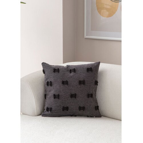 Mioli Decor Dekorativna jastučnica Tuffet, 43x43 cm, Crna Slike