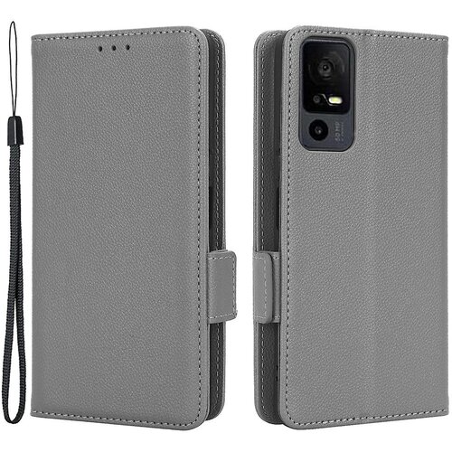 INORCO Za TCL 40 XE/40 X/T601D torbica denarnica, odporna proti udarcem, ovitek za telefon iz PU usnja s pa&amp;scaron;čkom iz teksture litchi, (22033346) Slike
