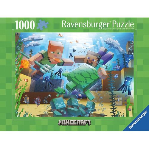 Ravensburger Puzzle Minecraft 1000 komada Cene