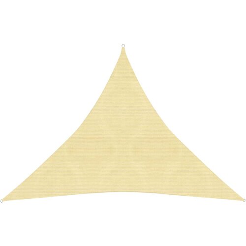 vidaXL Senčno jadro 160 g/m² bež 3x3x3 m HDPE, (20610884) Cene