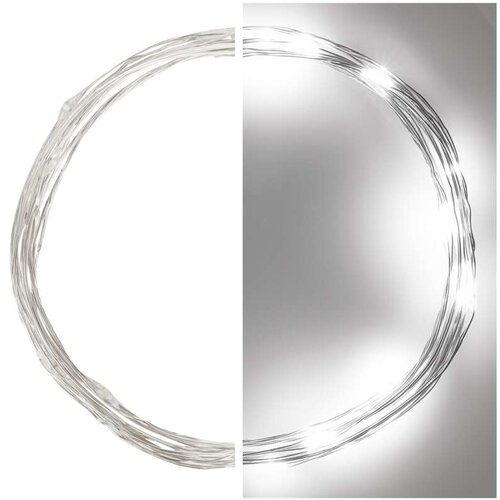 Emos LED lanac 20xLED/2xAA 2,4m hladna bela Slike
