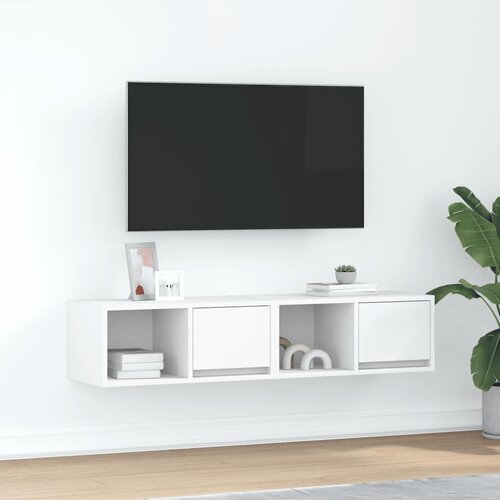 VidaXL TV omarica 2 kosa bela 60x31x25,5 cm inženirski les Slike