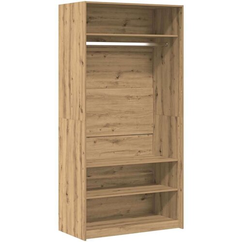 VidaXL Ormar Artisan hrast 100x50x200 cm konstruirano drvo Slike