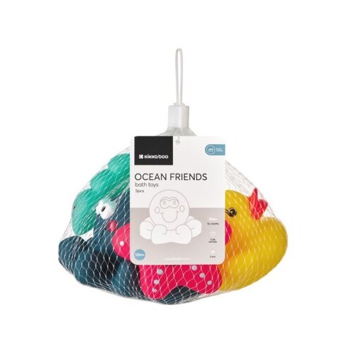 Kikka Boo Igračke za kupanje 5 pcs Ocean Friends ( KKB12044 ) Slike